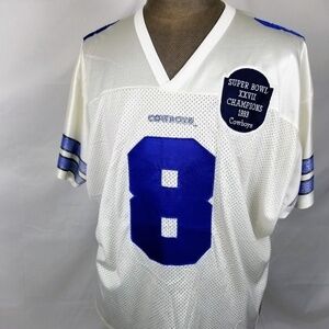VTG 90’s- Mens XXL Troy Aikman Dallas Cowboys Football Jersey 1993 Super Bowl